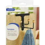 Drehbare Türhaken Schwarz