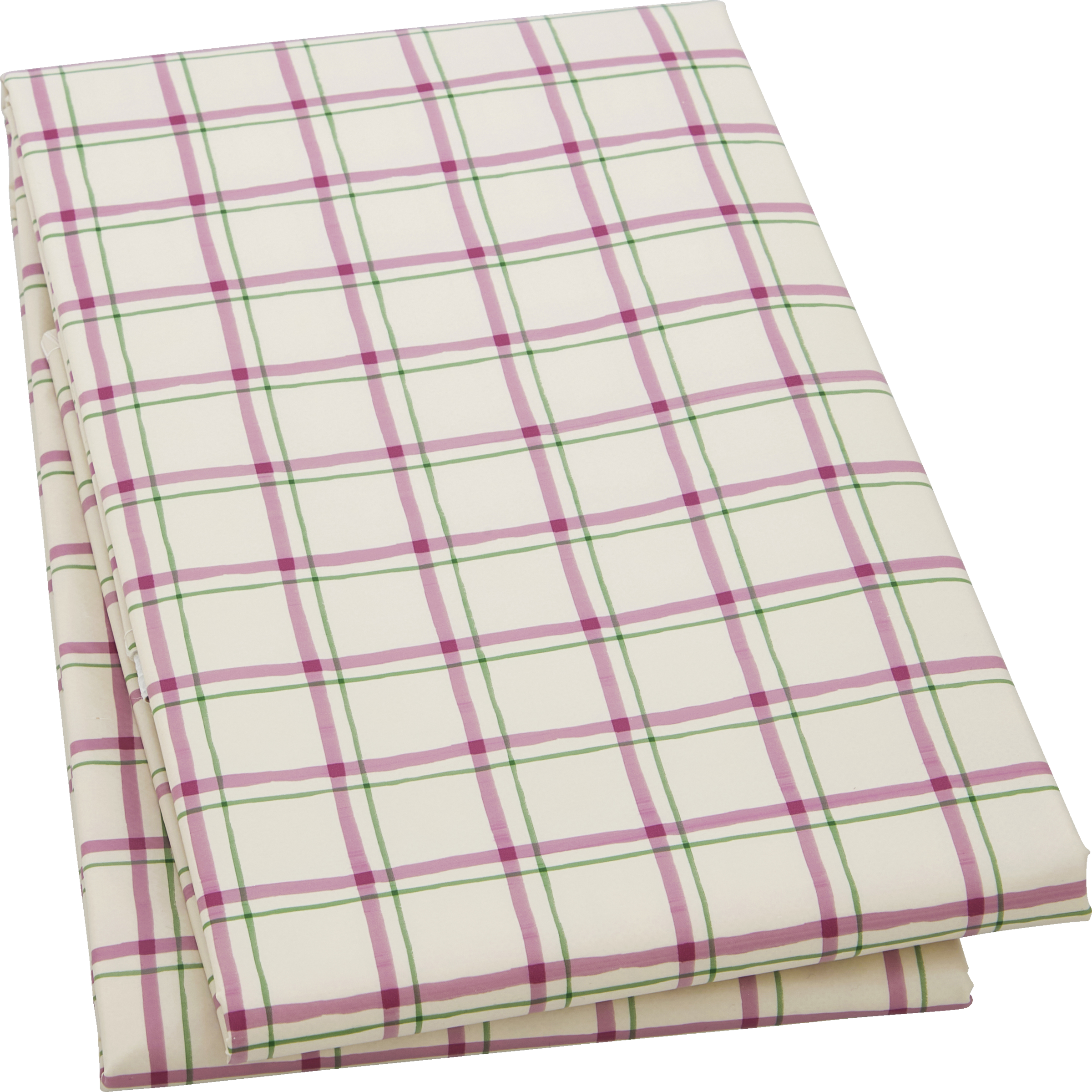 Abwischbare Tischdecke Karo