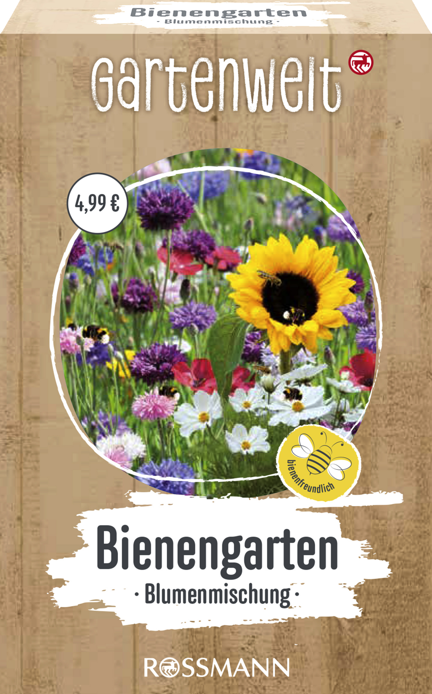 Streuschachtel Bienengarten
