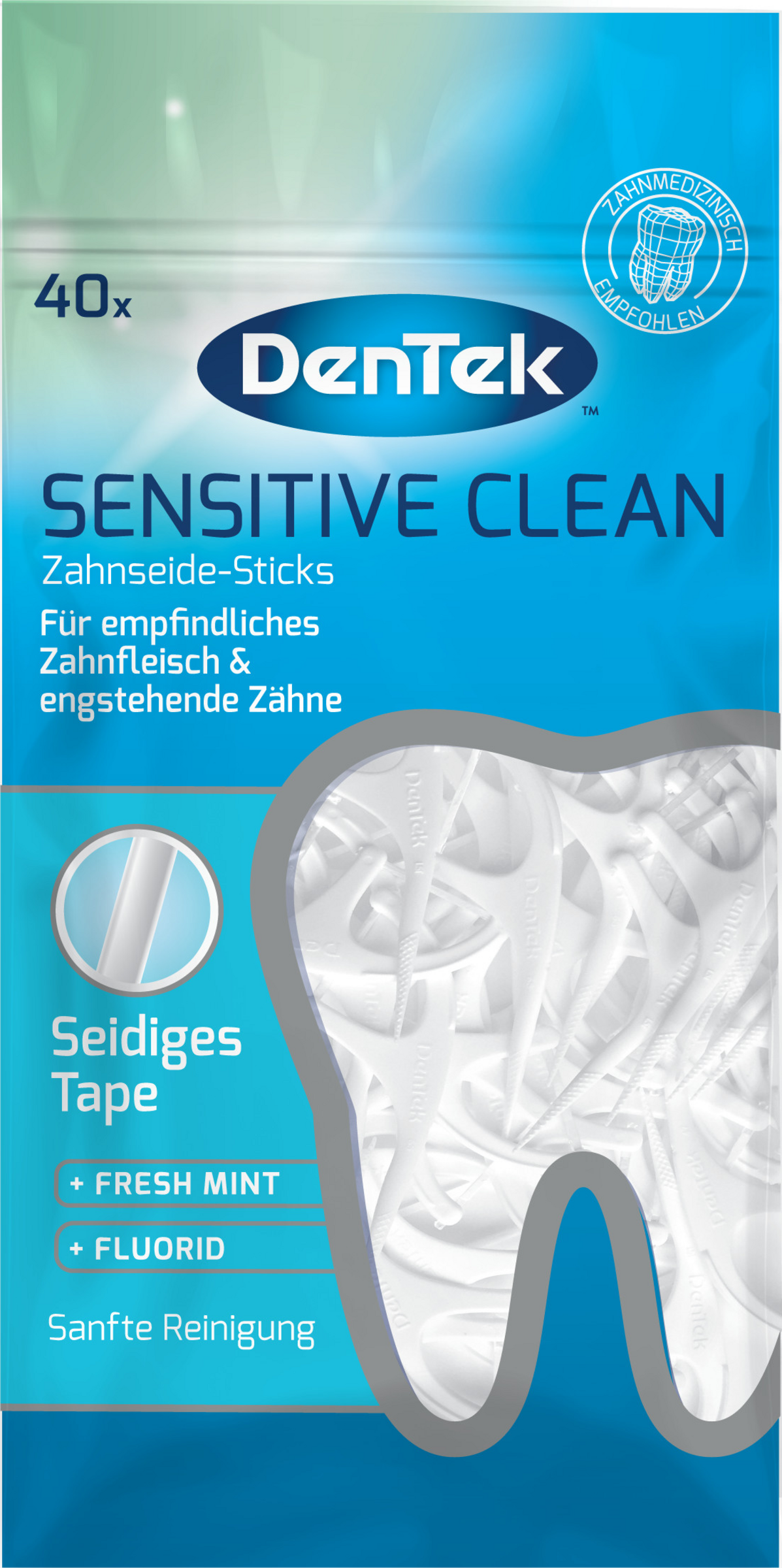 أعواد خيط تنظيف الأسنان Sensitive Clean