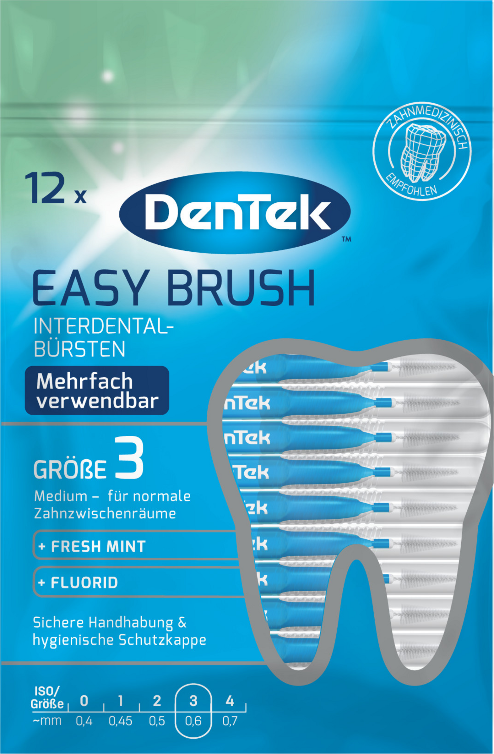 فرش أسنان بين الأسنان Easy Brush مقاس 3