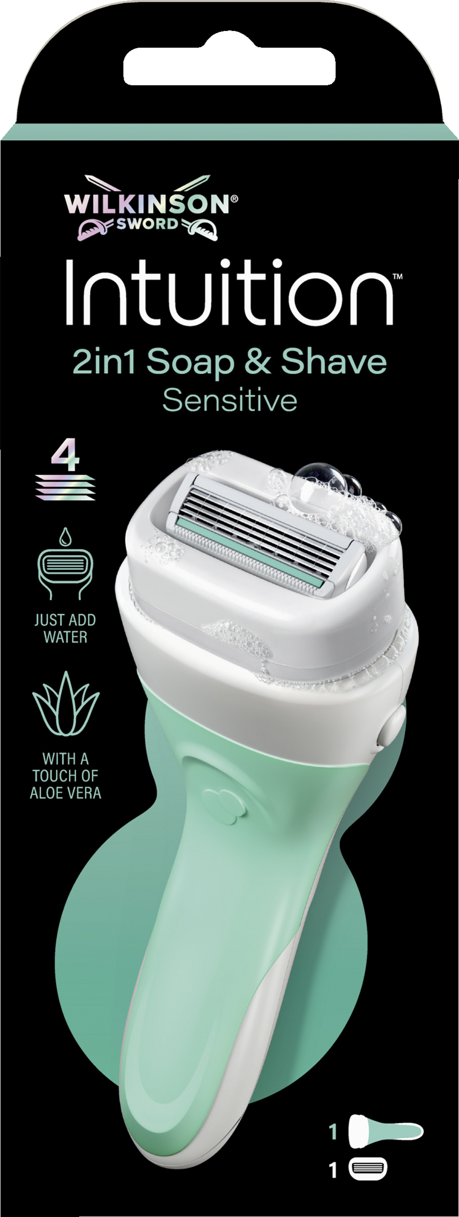 Intuition 2in1 Soap & Shave Sensitive Rasierer