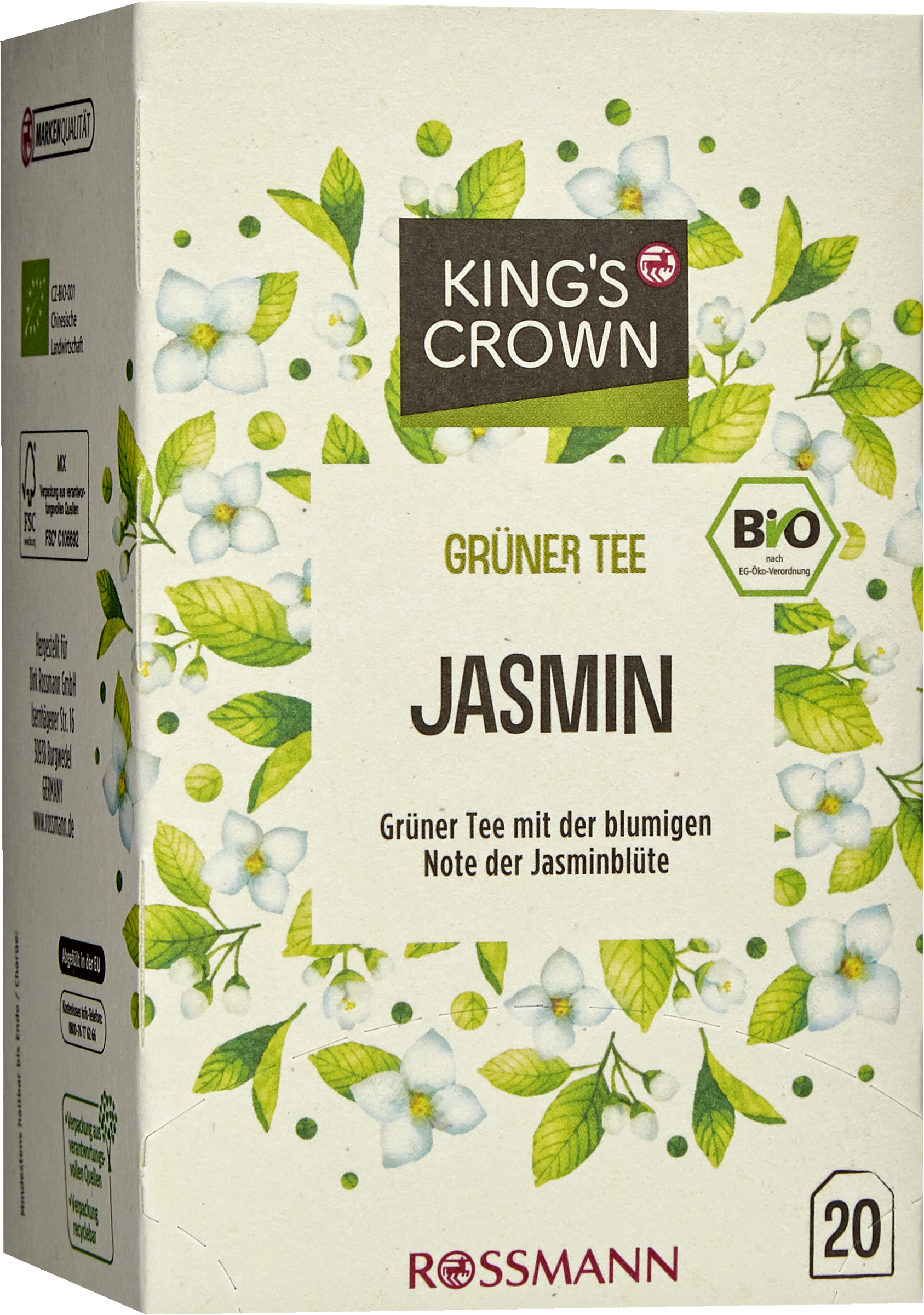 Bio Grüner Tee Jasmin