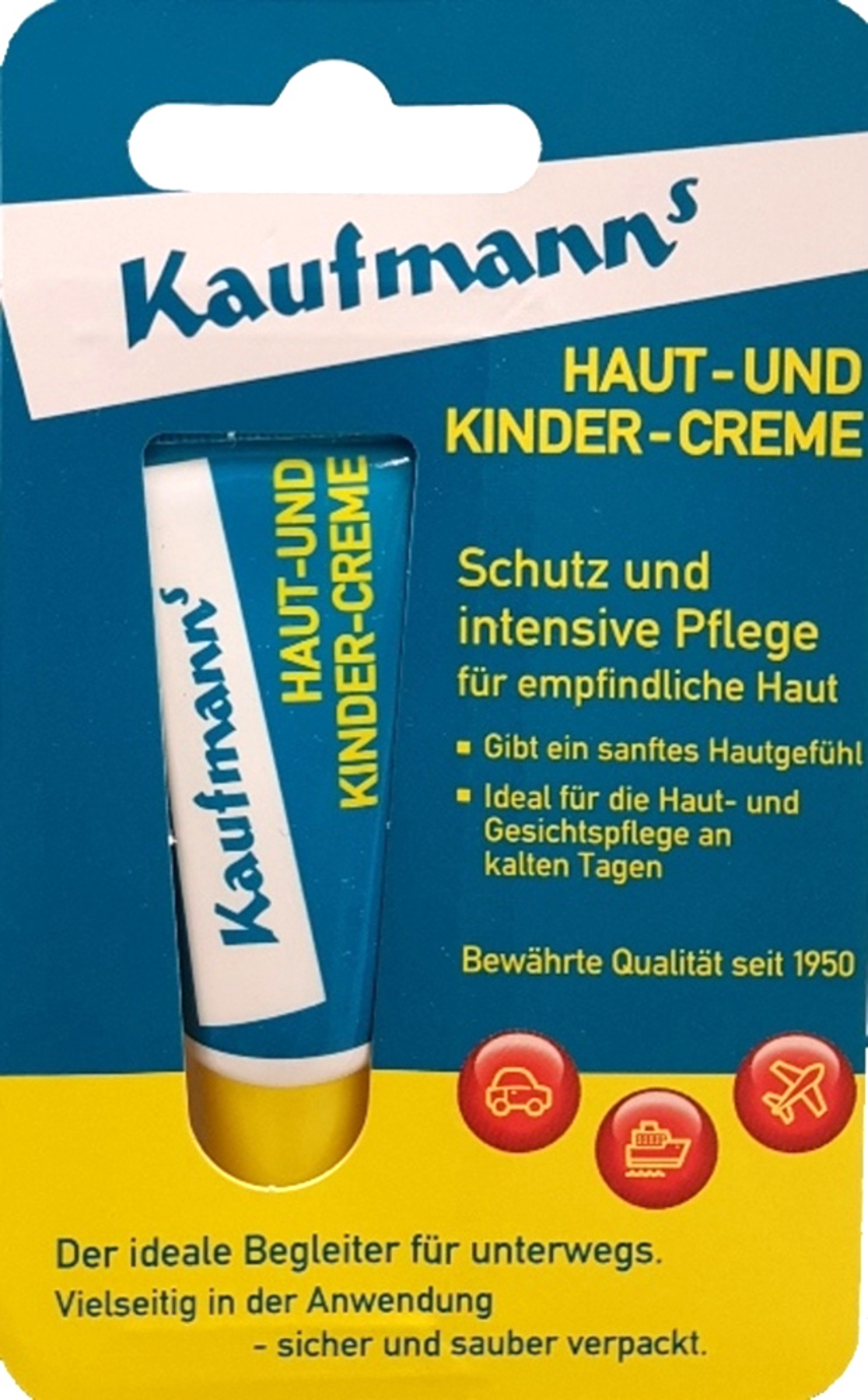 Kaufmann´s Haut- und Kinder-Creme Tube