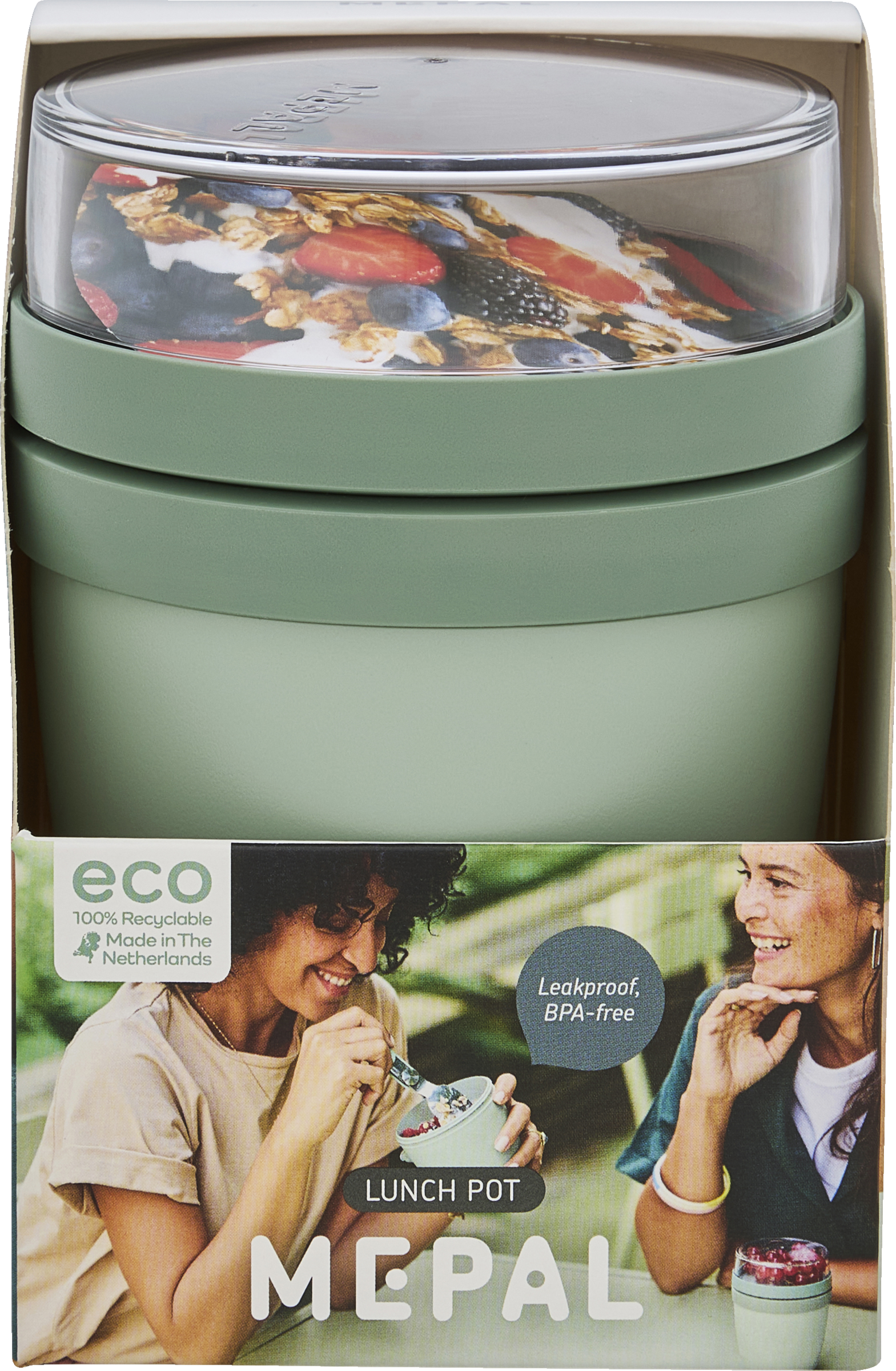 Lunch Pot Ellipse - Nordic Sage