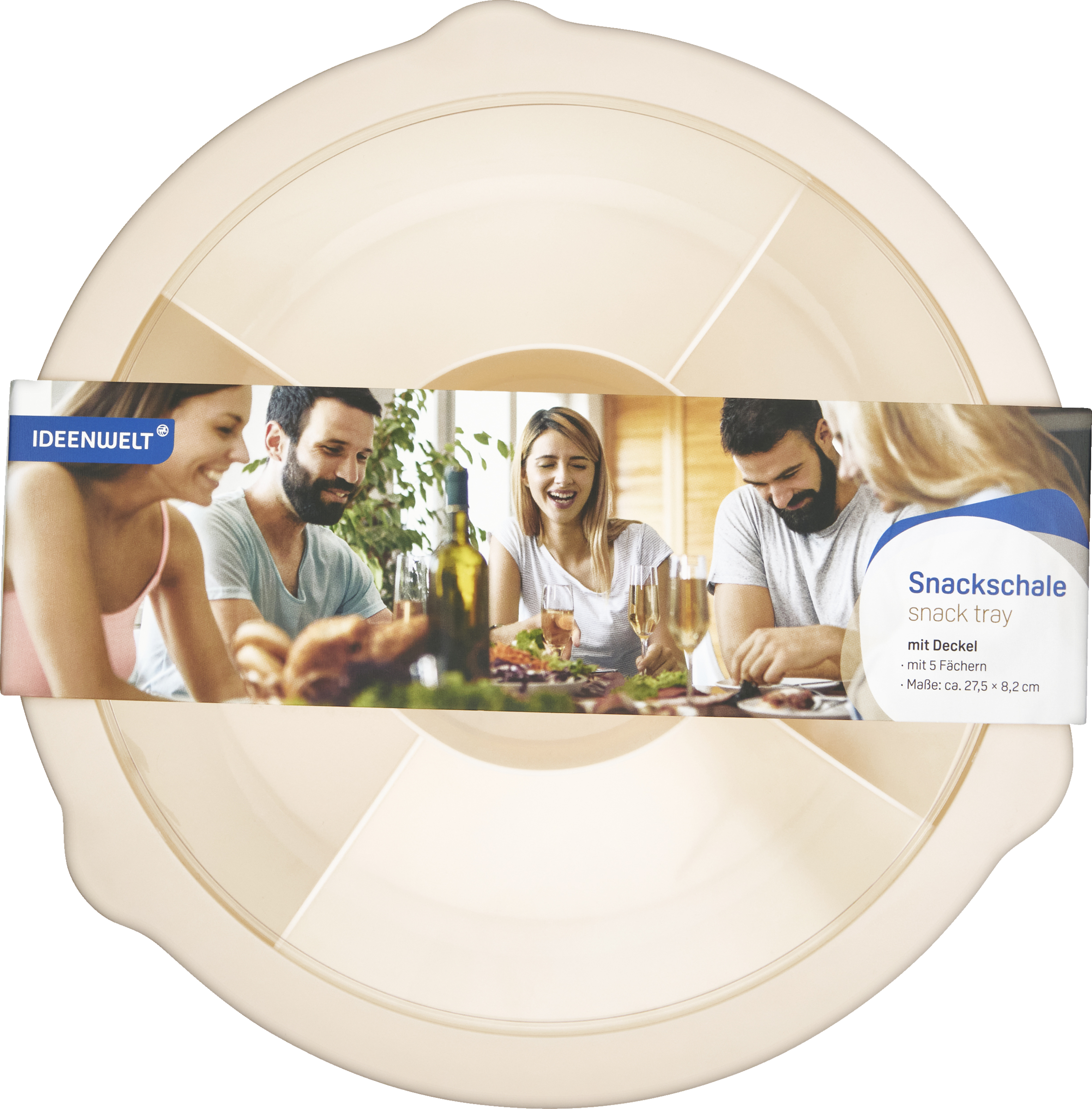 IDEENWELT Snackbowl creme