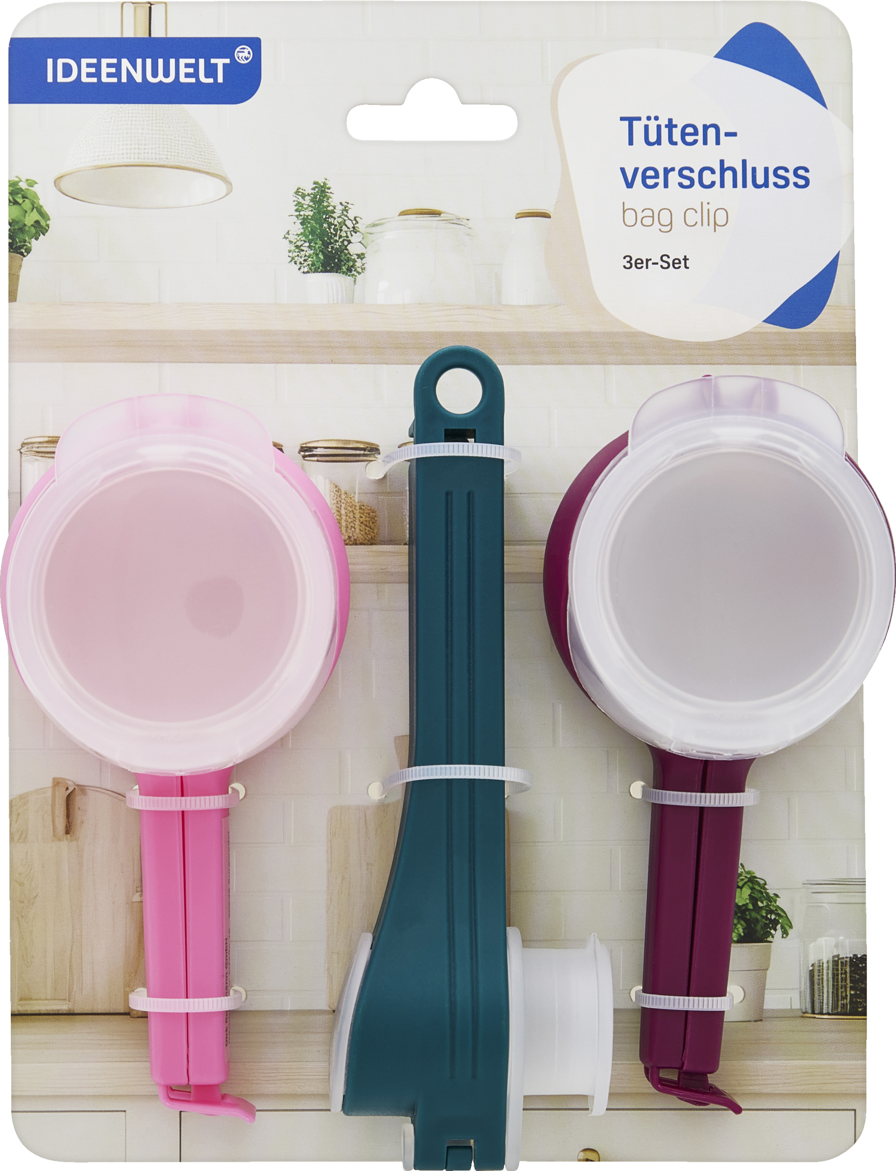 Tütenverschluss 3er-Set