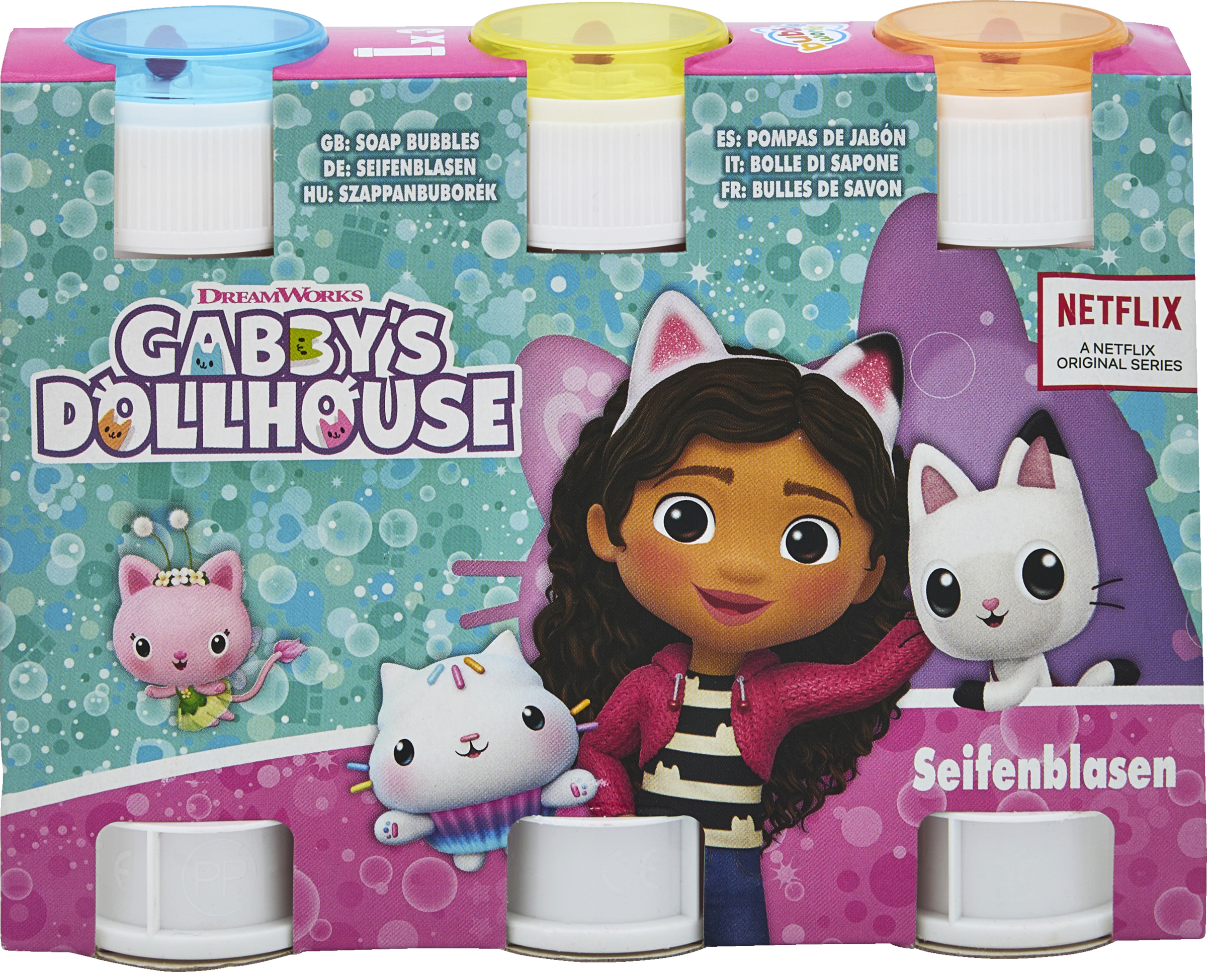 Dulcop Seifenblasen Gabby's Dollhouse 3er-Set