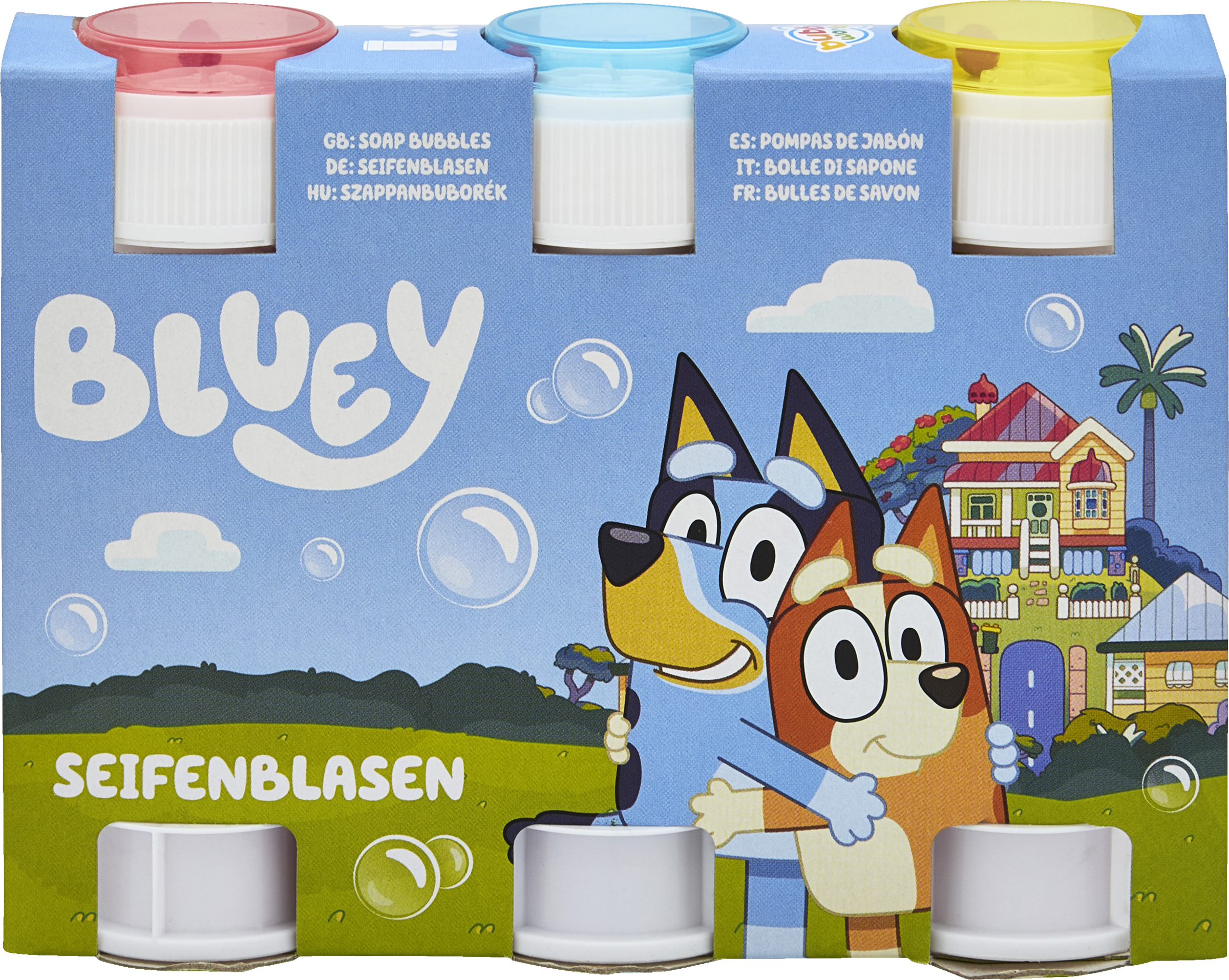 Seifenblasen Bluey 3er-Set