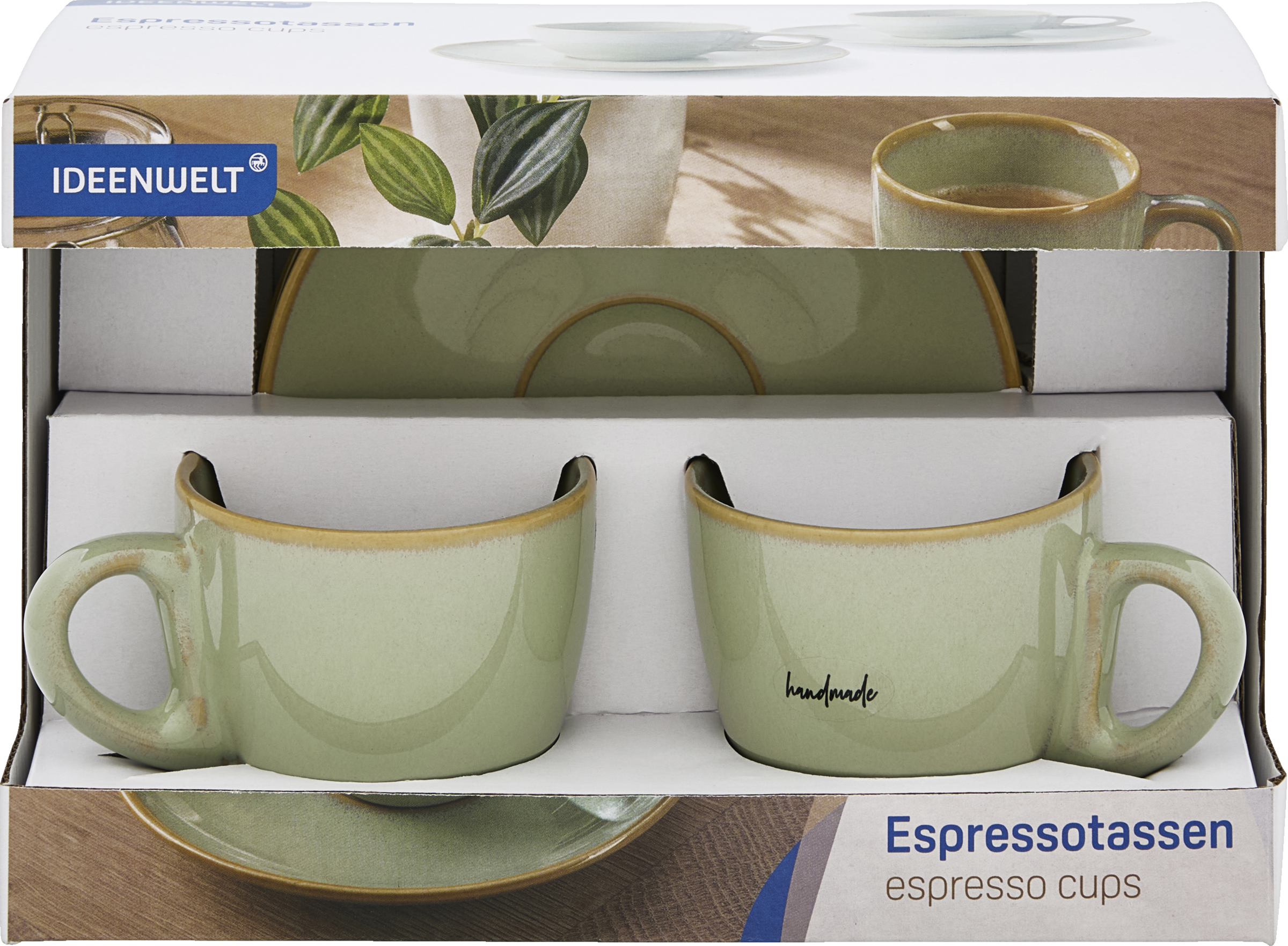 Espressotassen 2er-Set grün