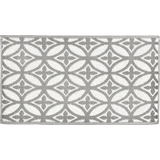 Outdoorteppich grau & weiß