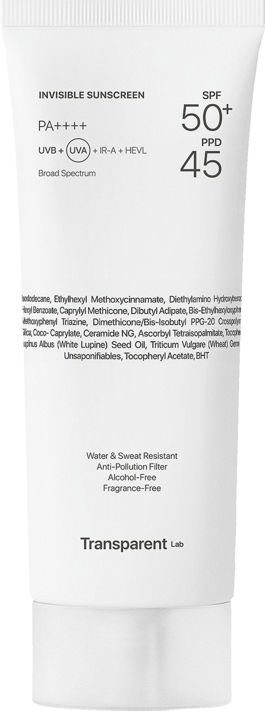 Transparent Lab Invisible Sunscreen LSF50