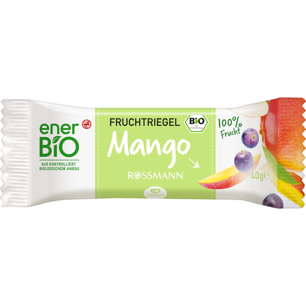 enerBiO Fruchtriegel Mango