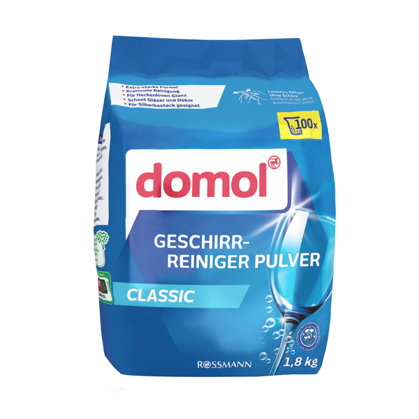 domol Geschirr-Reiniger Pulver Classic 1,8 kg