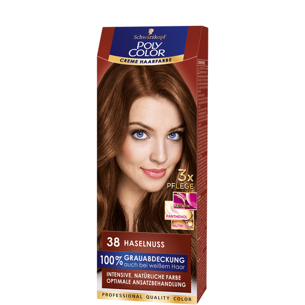 Schwarzkopf Poly Color Creme-Haarfarbe Haselnuss 38 | rossmann.de