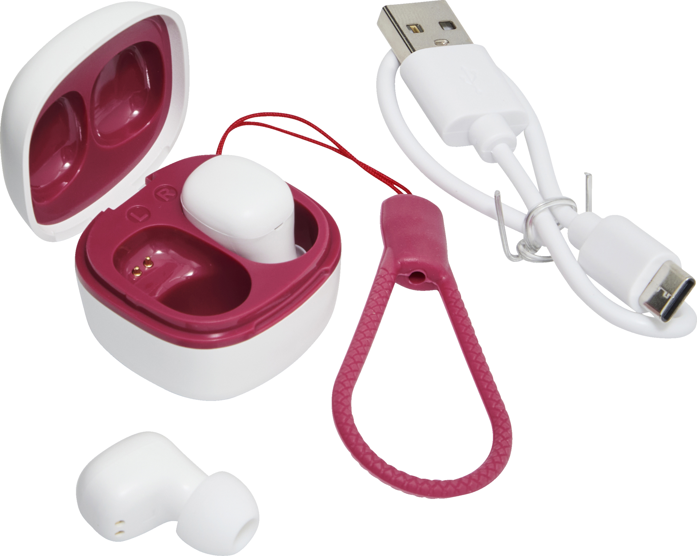 In-Ear-Bluetooth Kopfhörer weiß