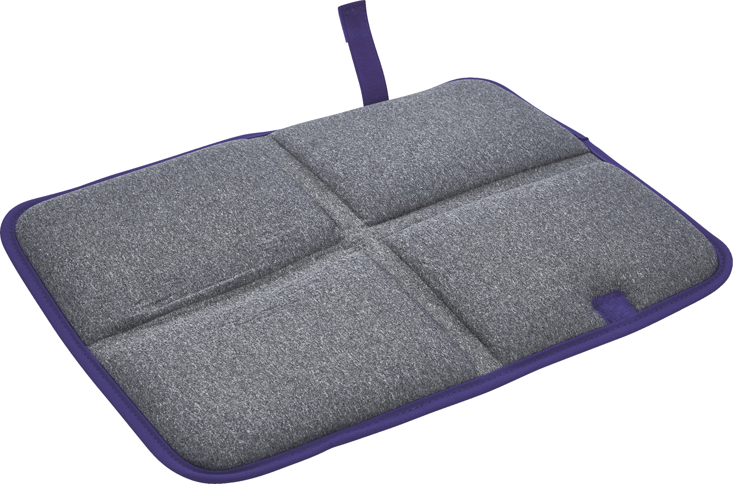 Faltbares Thermo Sitzkissen blau