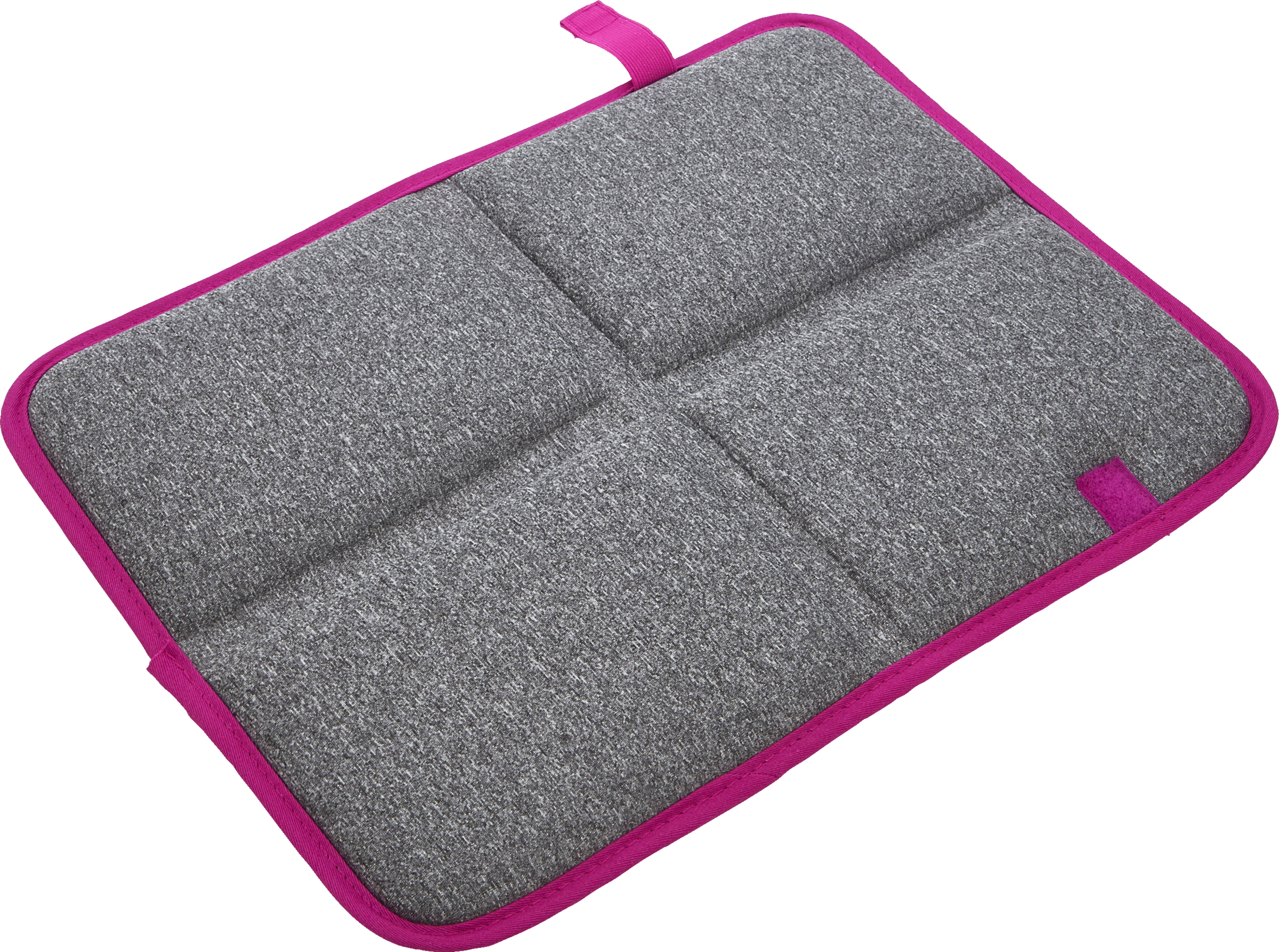 IDEENWELT Faltbares Thermo Sitzkissen pink