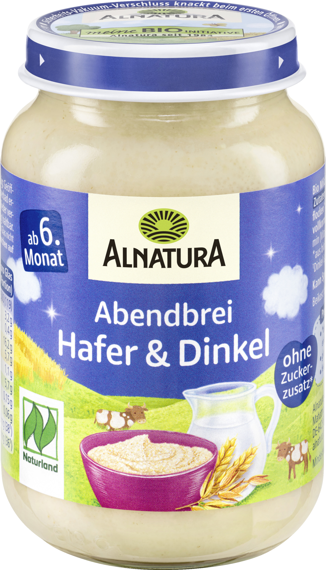 Alnatura Bio Abendbrei Hafer-Dinkel Naturland