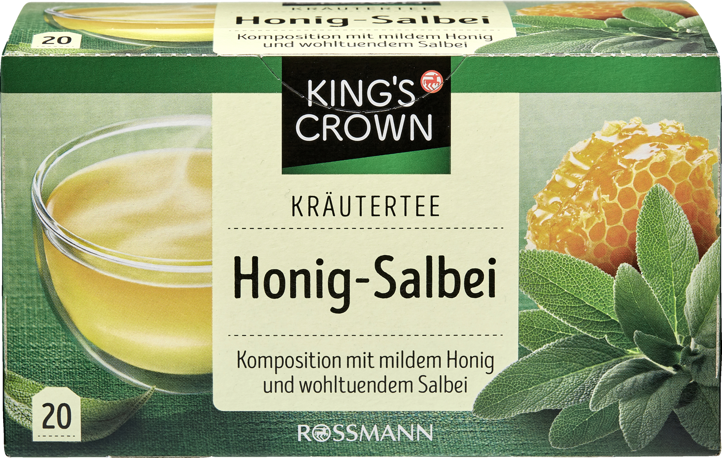 KING'S CROWN Kräutertee Honig-Salbei