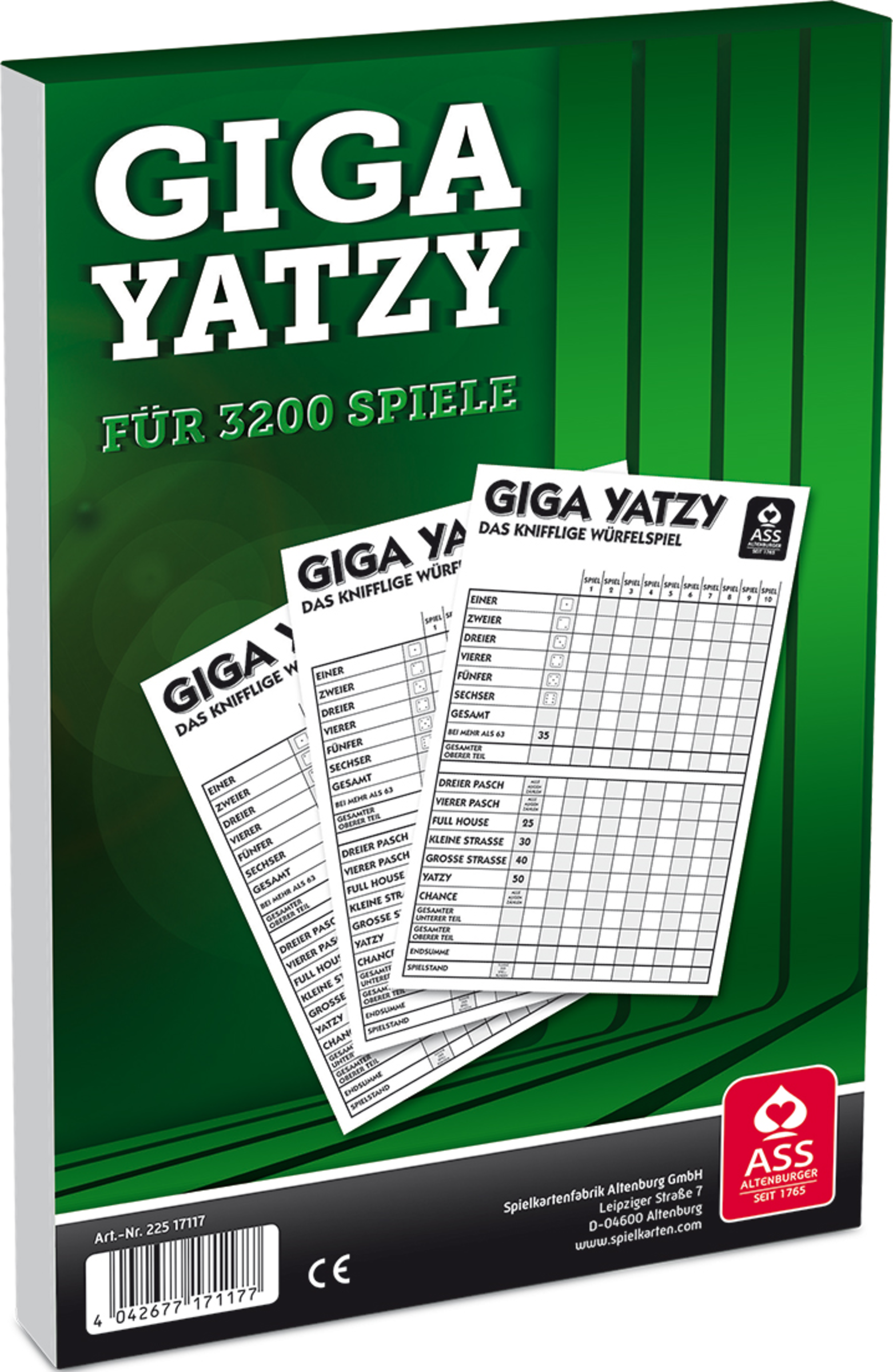 ASS Giga Yatzy Block