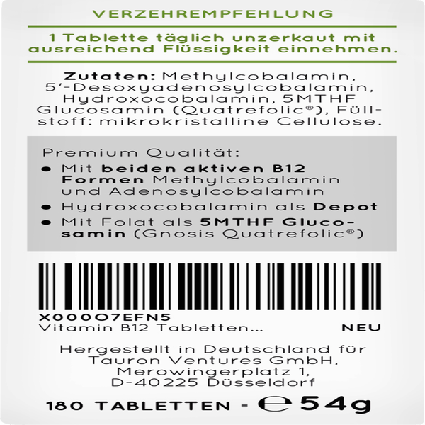 Nature Love Vitamin B12 Tabletten | rossmann.de