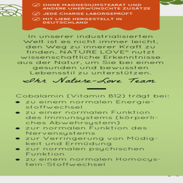 Nature Love Vitamin B12 Tabletten rossmann.de