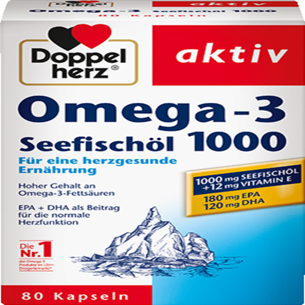 Doppelherz aktiv Omega3 Seefischöl 1000 online kaufen rossmann.de
