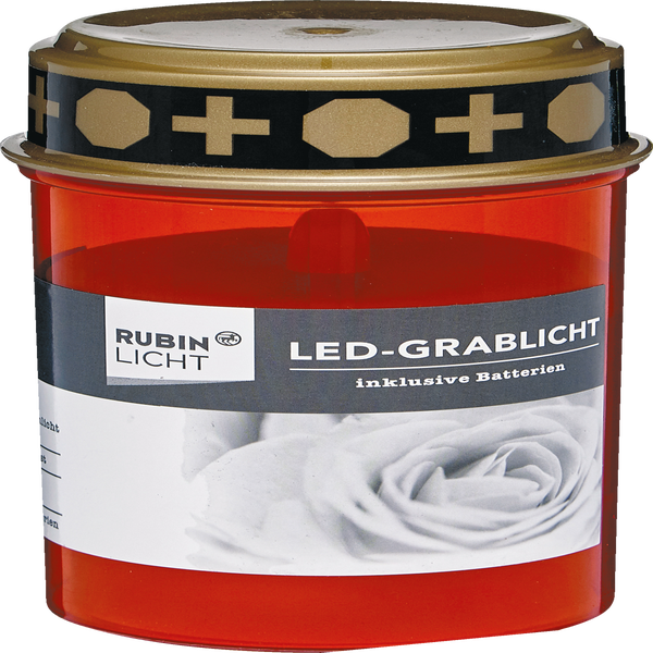 rubin licht led grablicht rot rossmann de