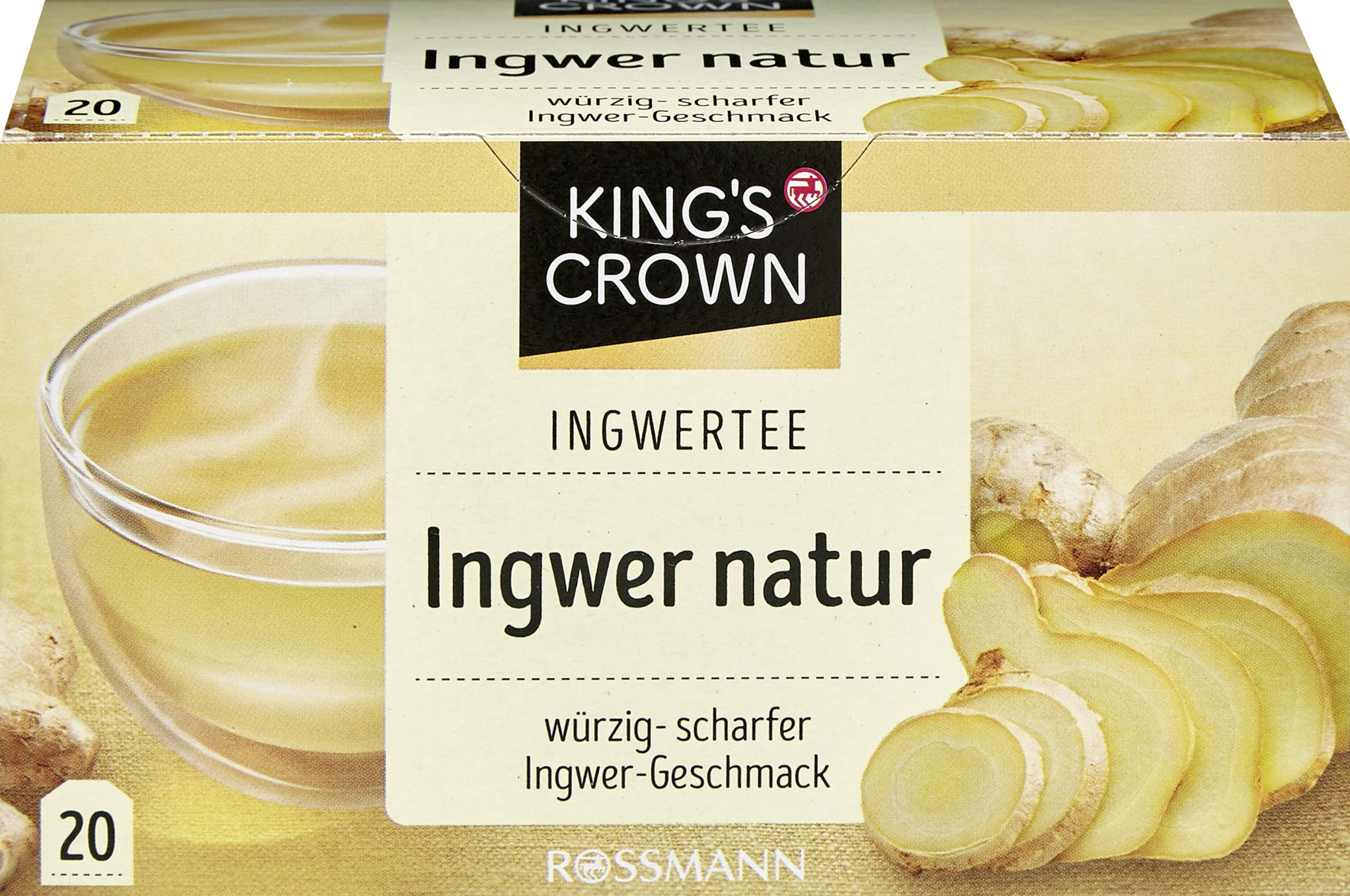 Ingwertee Ingwer natur