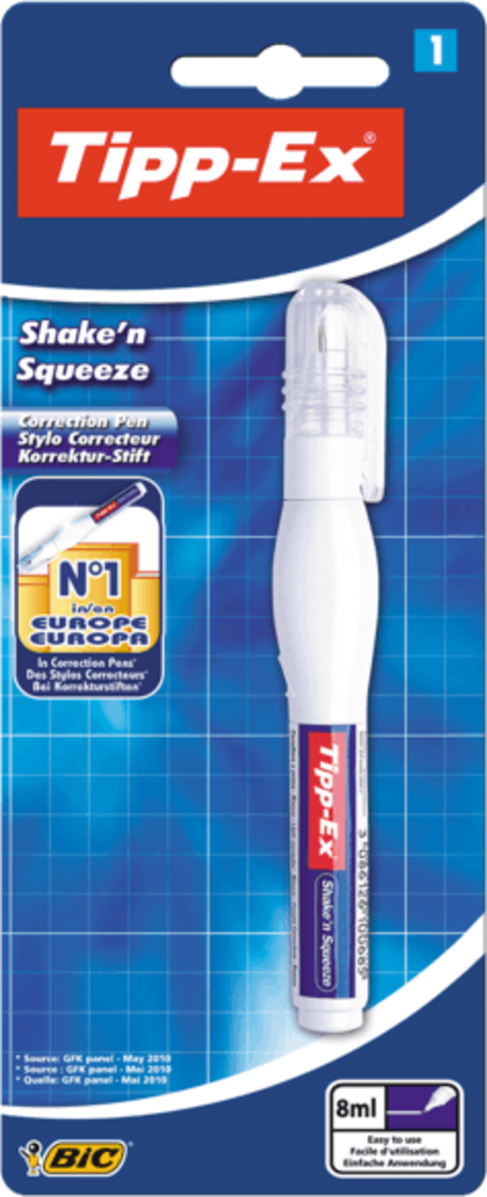 BIC Tipp-Ex Korrekturstift Shake'n Squeeze