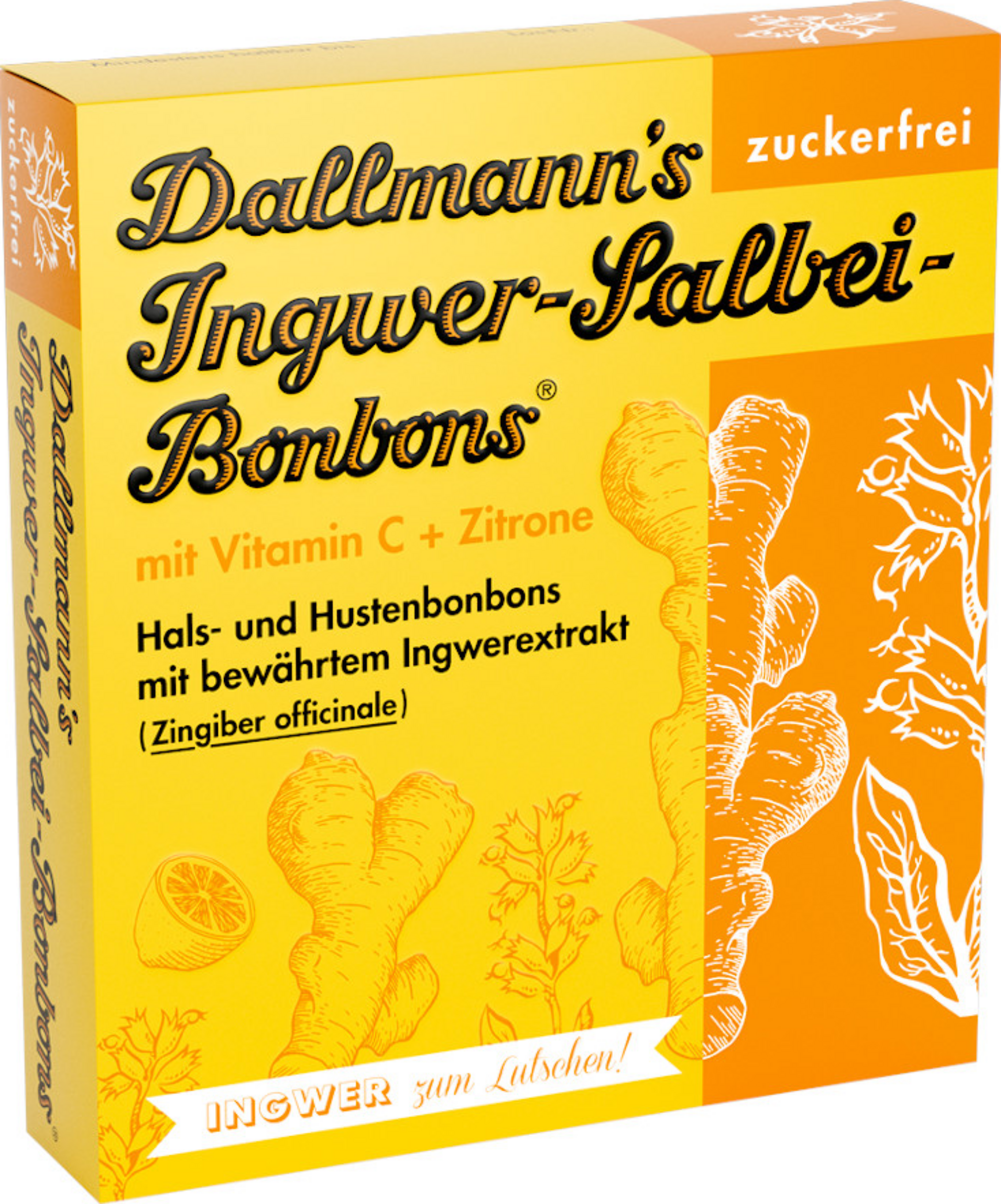 Dallmann`s Ingwer-Salbei Bonbons