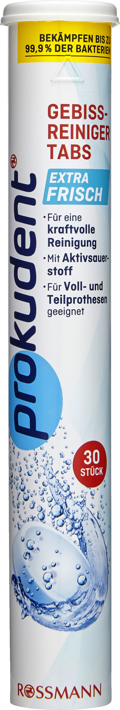 أقراص تنظيف أطقم الأسنان انتعاش إضافي