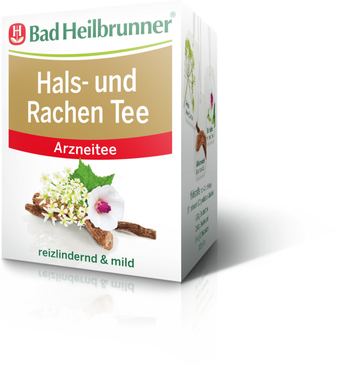 Bad Heilbrunner Hals- und Rachen Tee