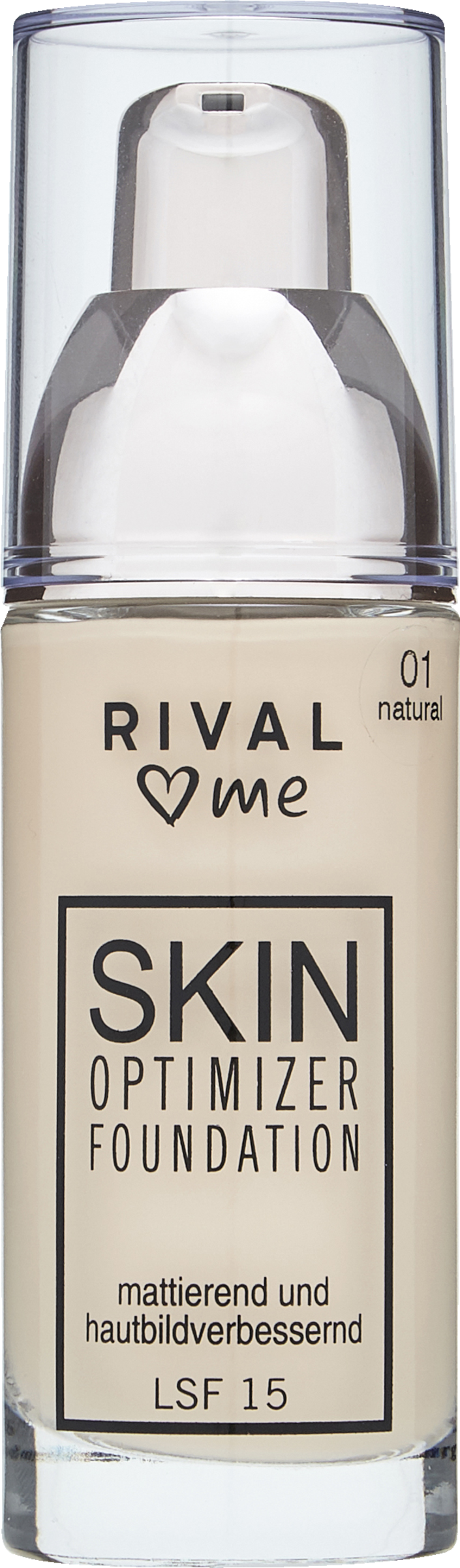 RIVAL loves me Skin Optimizer Foundation 01 natural