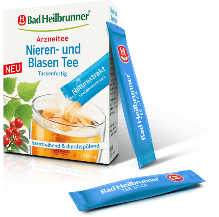 Bad Heilbrunner Nieren- und Blasen Tee Tassenfertig