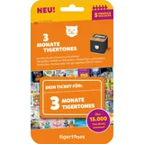 Tigermedia Tigertones - Ticket 3 Monate