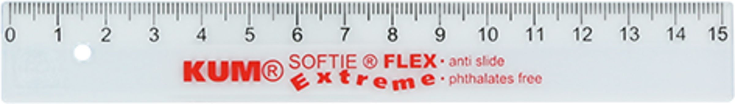 KUM L1 Softie Flex Lineal 15cm