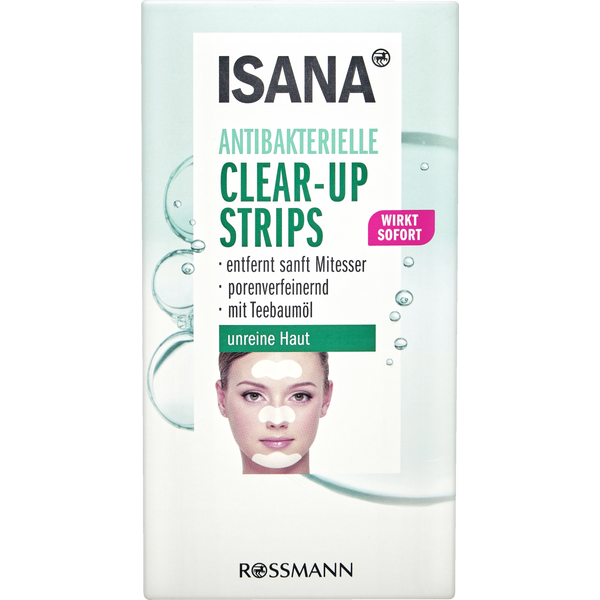 antibakterielle Clear-up Strips