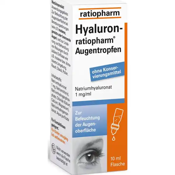 قطرات العين بحمض الهيالورونيك