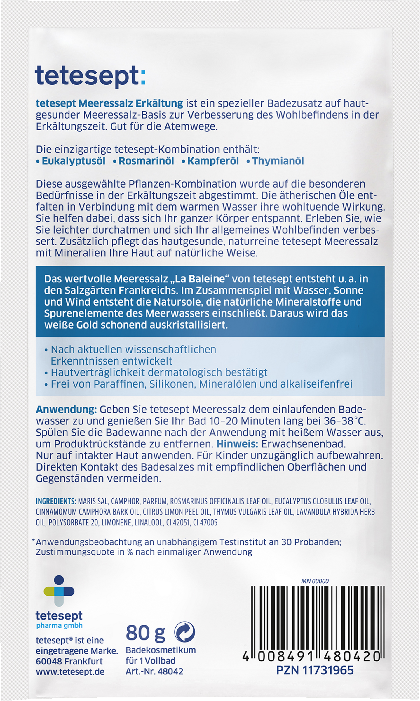 ملح البحر لنزلات البرد 2