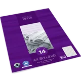 Venceremos A4 Notenheft 8 Blatt weiß