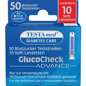 شرائط اختبار GlucoCheck ADVANCE