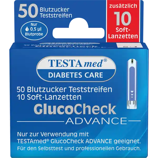 شرائط اختبار GlucoCheck ADVANCE