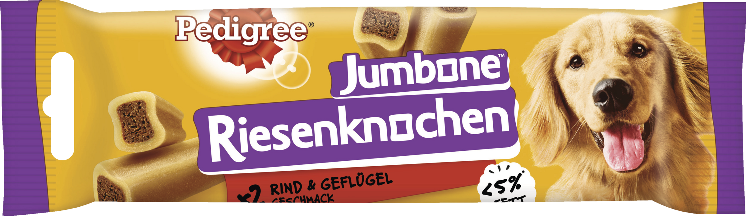 JUMBONE™ Riesenknochen Medium mit Rind und Geflügel