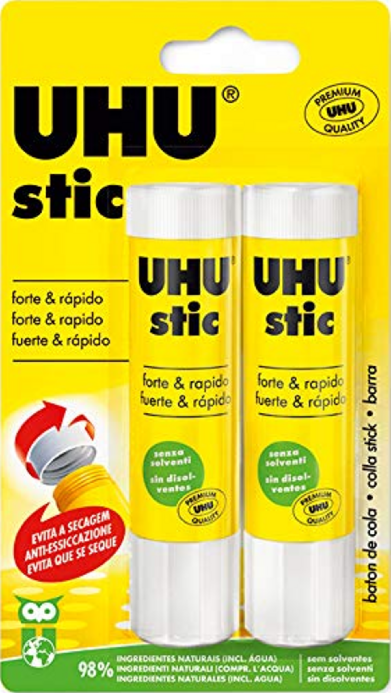 UHU Lösungsmittelfreier Klebestift Stick