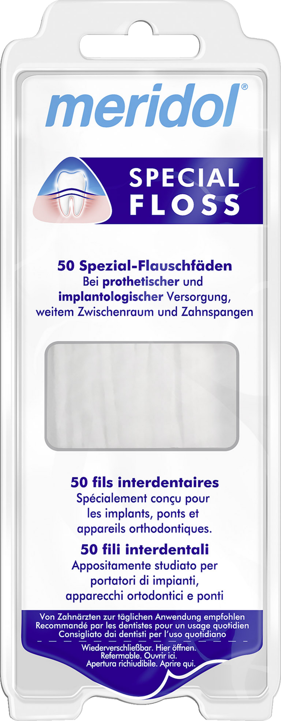 خيوط مخصصة للأسنان