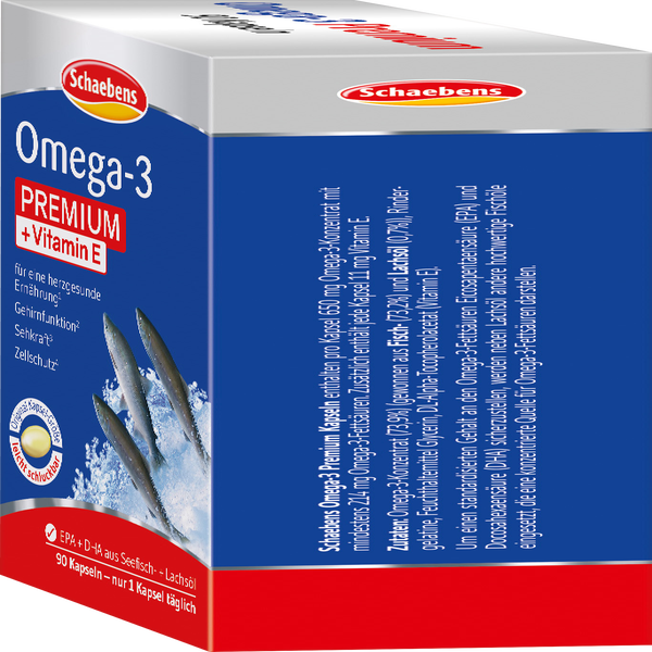 Schaebens Omega3 Premium +Vitamin E Kapseln online kaufen rossmann.de
