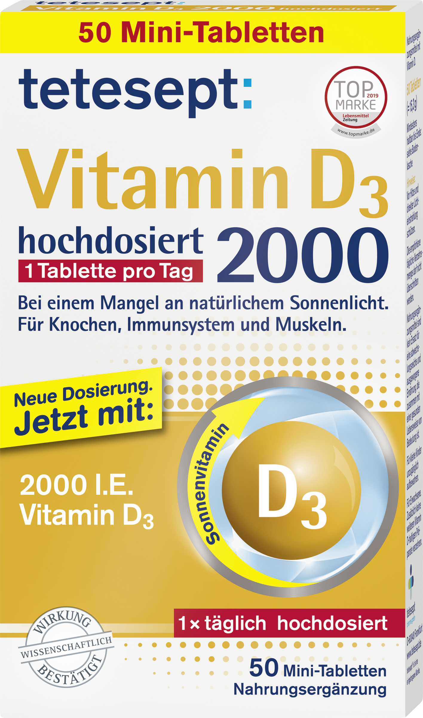 فيتامين د3 2000 جرعة عالية