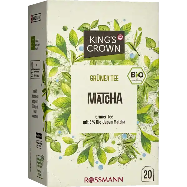 KING'S CROWN Bio Grüner Tee Matcha online kaufen | rossmann.de